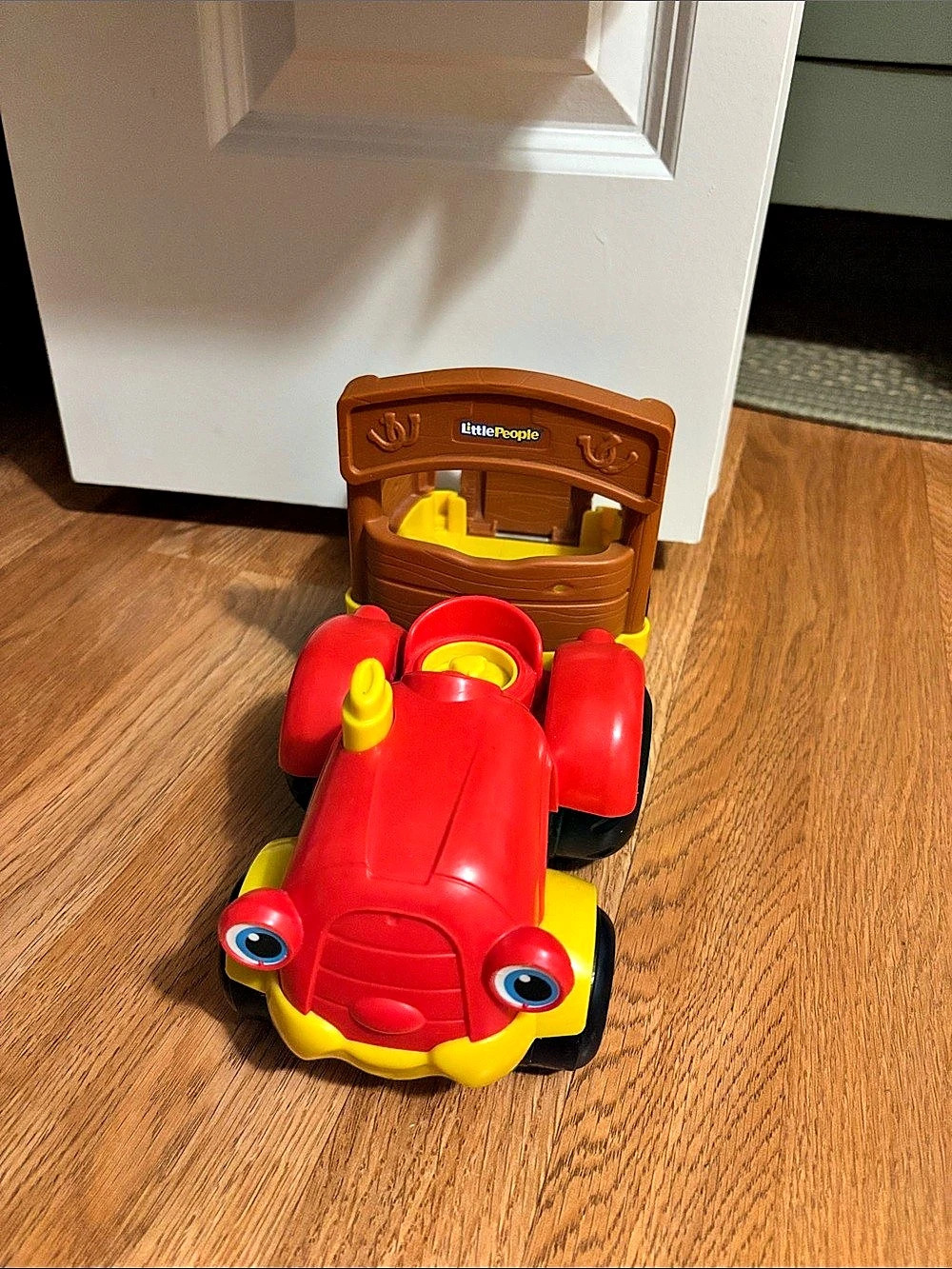 Little Tikes Ride-On Toy Car in Red & Yellow